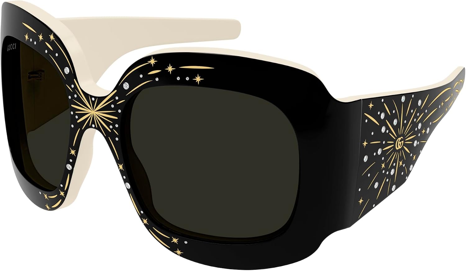 Gucci GG1093S Hollywood Runway Oversized Wrap Sunglasses Review hi